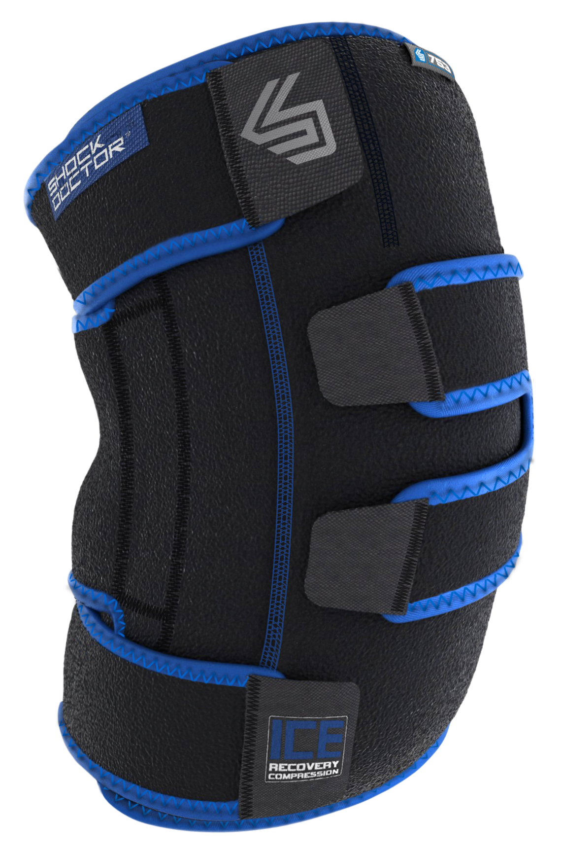 Shock Doctor ICE Recovery Knee Compression Wrap